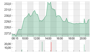 KERING S.A. INH.     EO 4 Chart