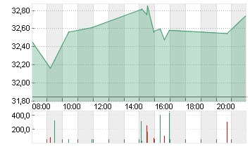 HP INC            DL -,01 Chart