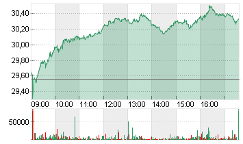 RWE AG   INH O.N. Chart