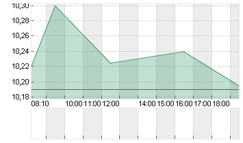 VIVENDI SE   INH.  EO 5,5 Chart