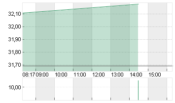 HP INC            DL -,01 Chart