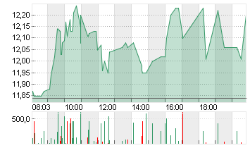 PVA TEPLA AG O.N. Chart