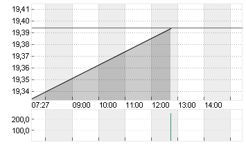 HP INC            DL -,01 Chart